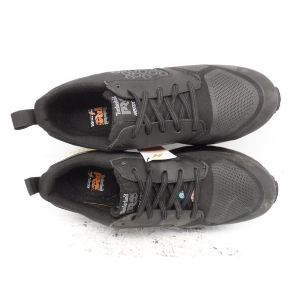 Timberland PRO Men's Reaxion Composite Toe Work Shoe A21SS Black/White Size 11W - Picture 4 of 8